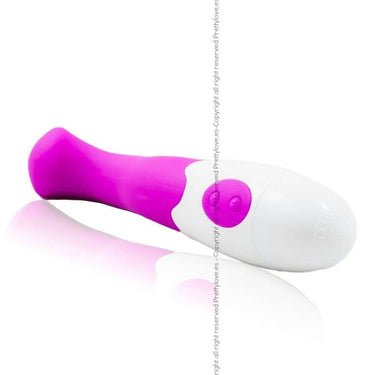 Vibratore di Lusso Charles in Silicone con 30 Modalità, Viola